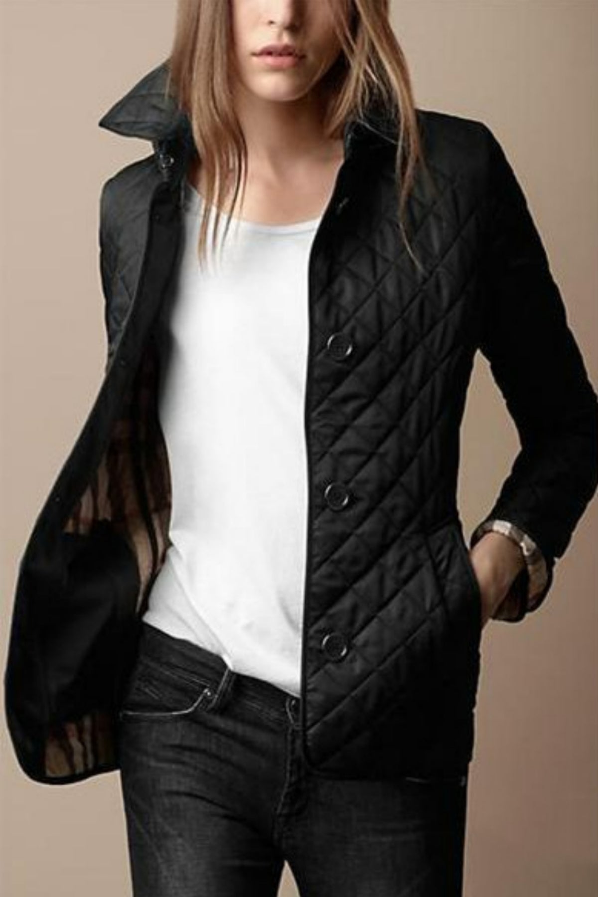 Kylee | Women's Casual Puffer Jacket | Button Down 1