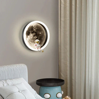 LunarGlow – LED Moon Wall Lamp