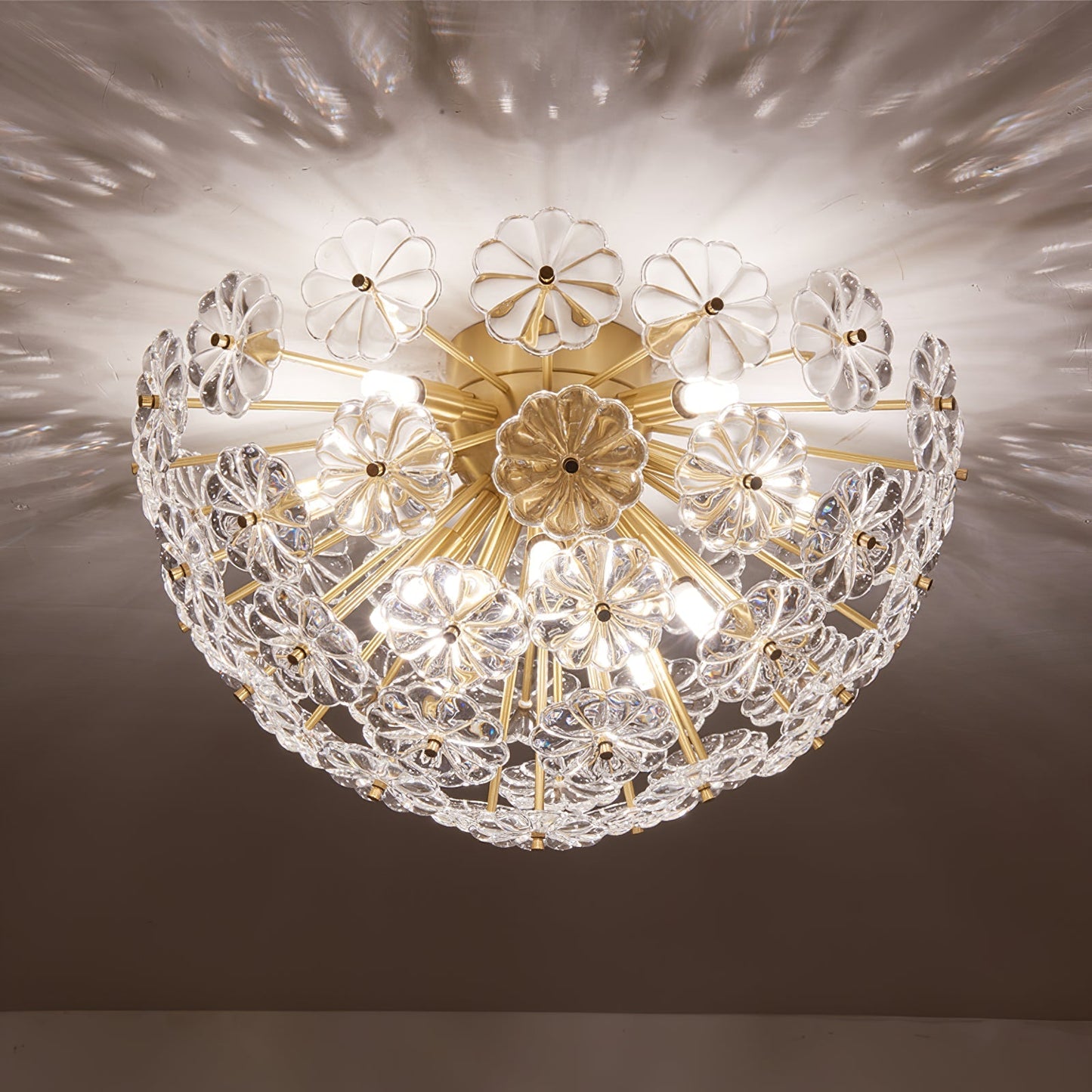 LuxeLamina - Ceiling Lamp with Exquisite Design and Brilliant Shine