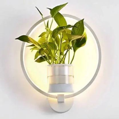 VerdantGlow - Plant Wall Lamp