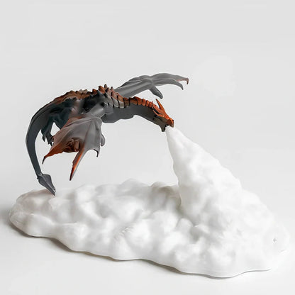 Led Night Light Dragon Flame Lamp Sculpture 4