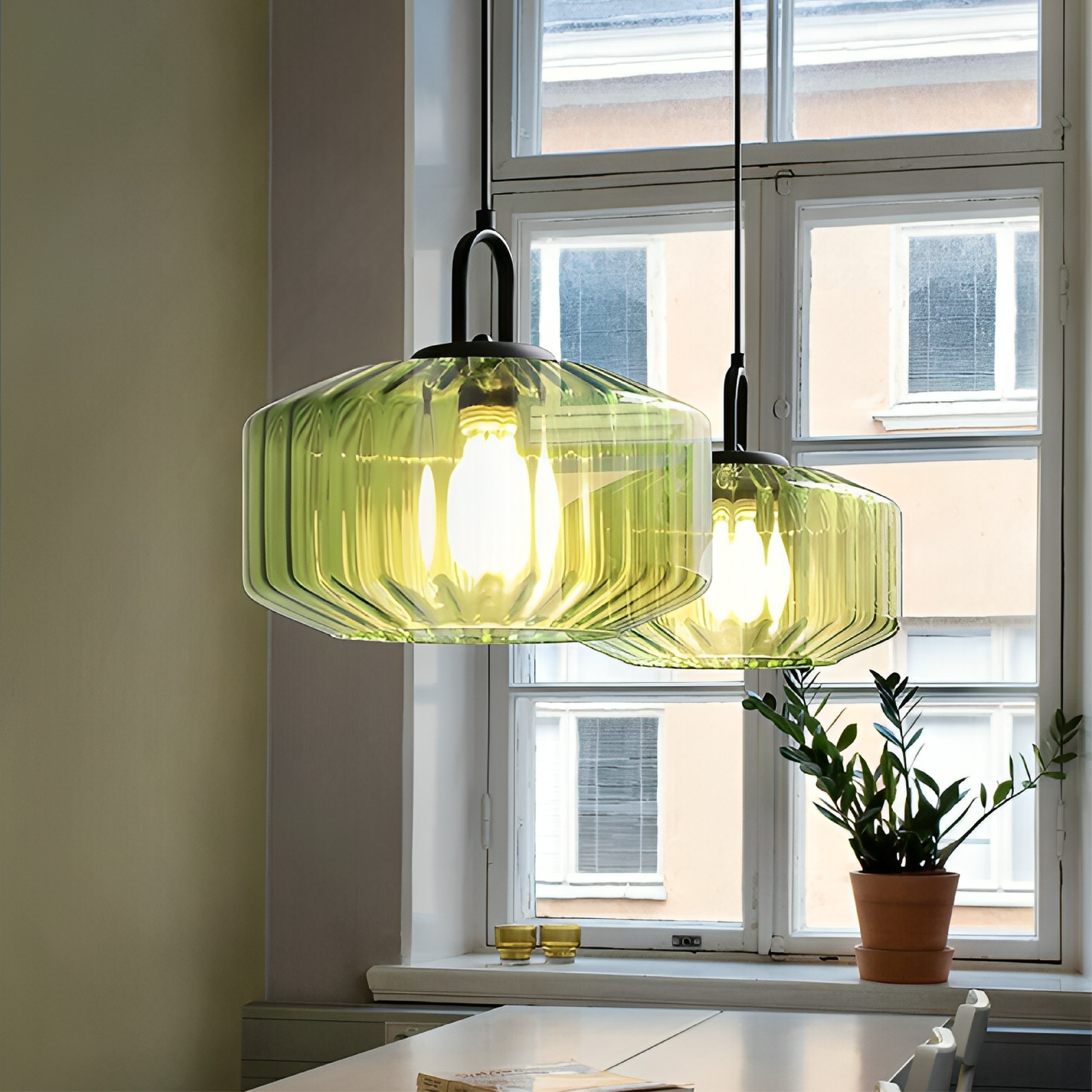 Lightra | Colored Glass Pendant Lamp for Lively Ambient 7