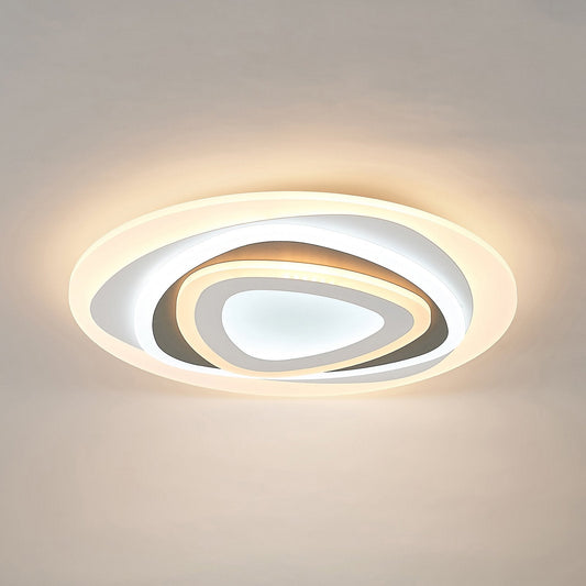 Lightrix | Modern Adjustable LED Flush Mount Ceiling Light Fixture 0