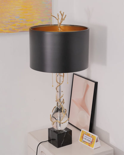 LoraLuxe - Stone Desk Lamp
