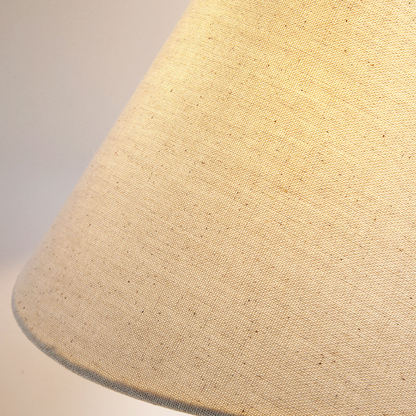 Lorie Marble + Linen Table Lamp 4