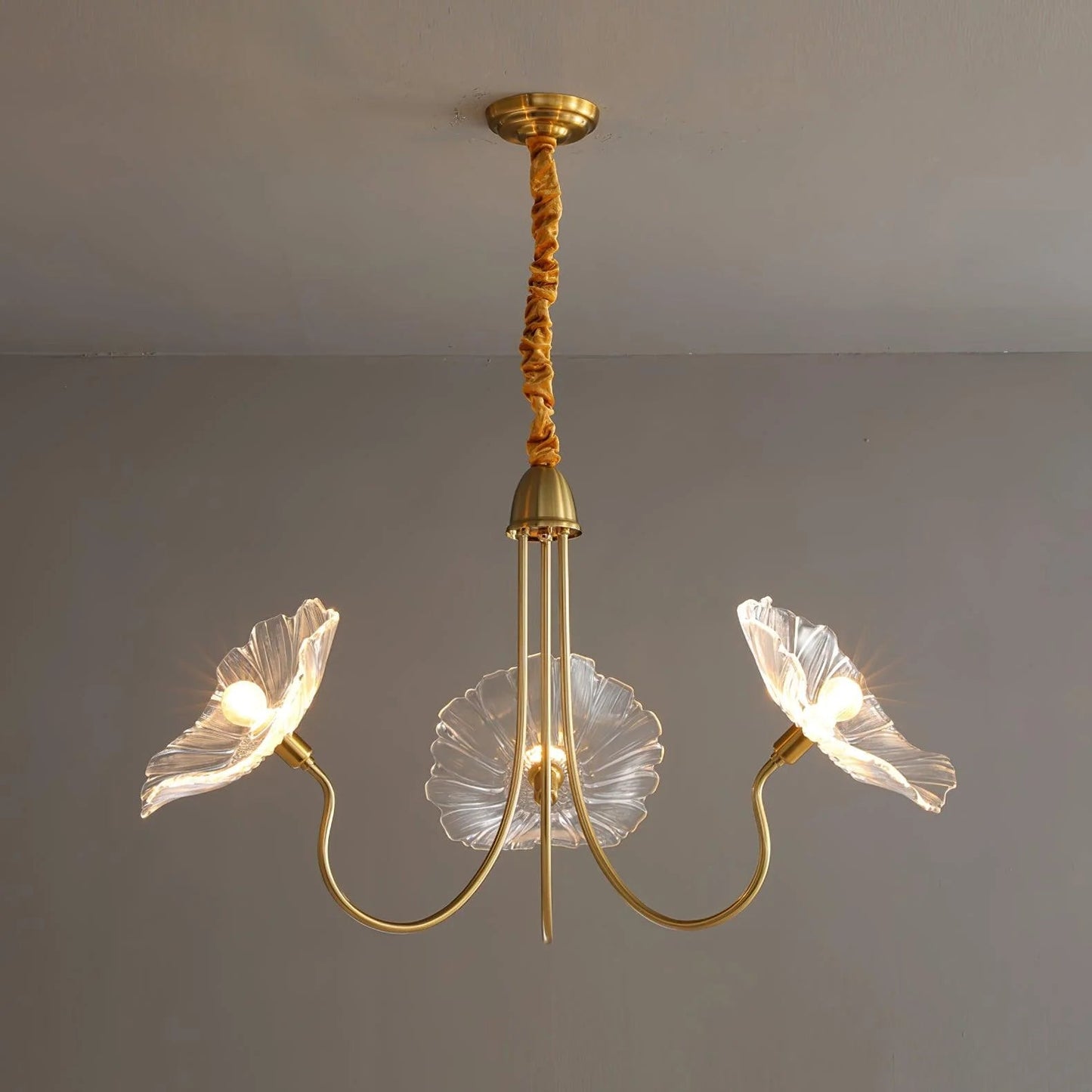 Lotus leaf chandelier 0