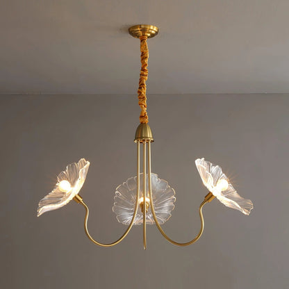 Lotus leaf chandelier 0
