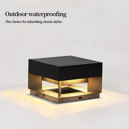 LumaGlow | Modern Sleek Stainless Steel Outdoor Garden Light Fixture 3