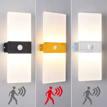 LumaSphere | Sleek Modern Motion Sensor LED Wall Lamp for Indoor Spaces 5