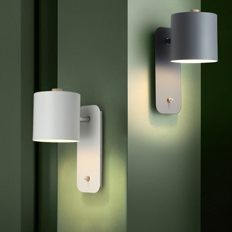 LumenAura | Sleek Modern Metal Wall Sconce Lighting with Convenient Switch 1