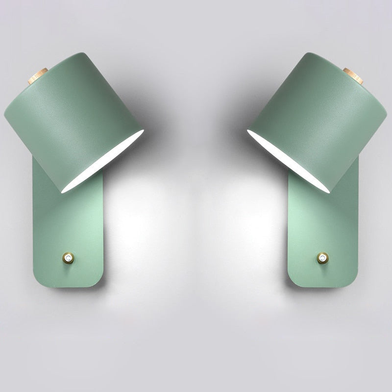 LumenAura | Sleek Modern Metal Wall Sconce Lighting with Convenient Switch 5