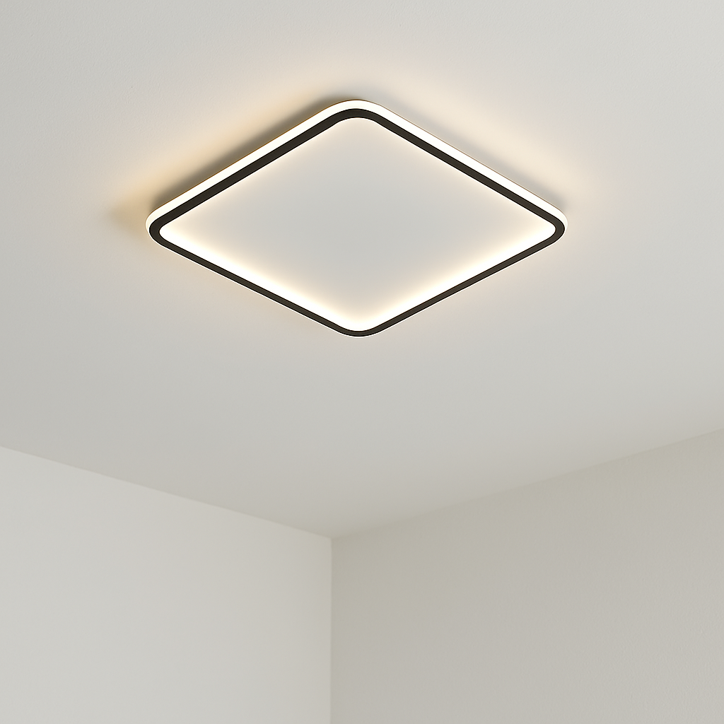 Lumevia | Scandinavian Square Ceiling Lamp 3