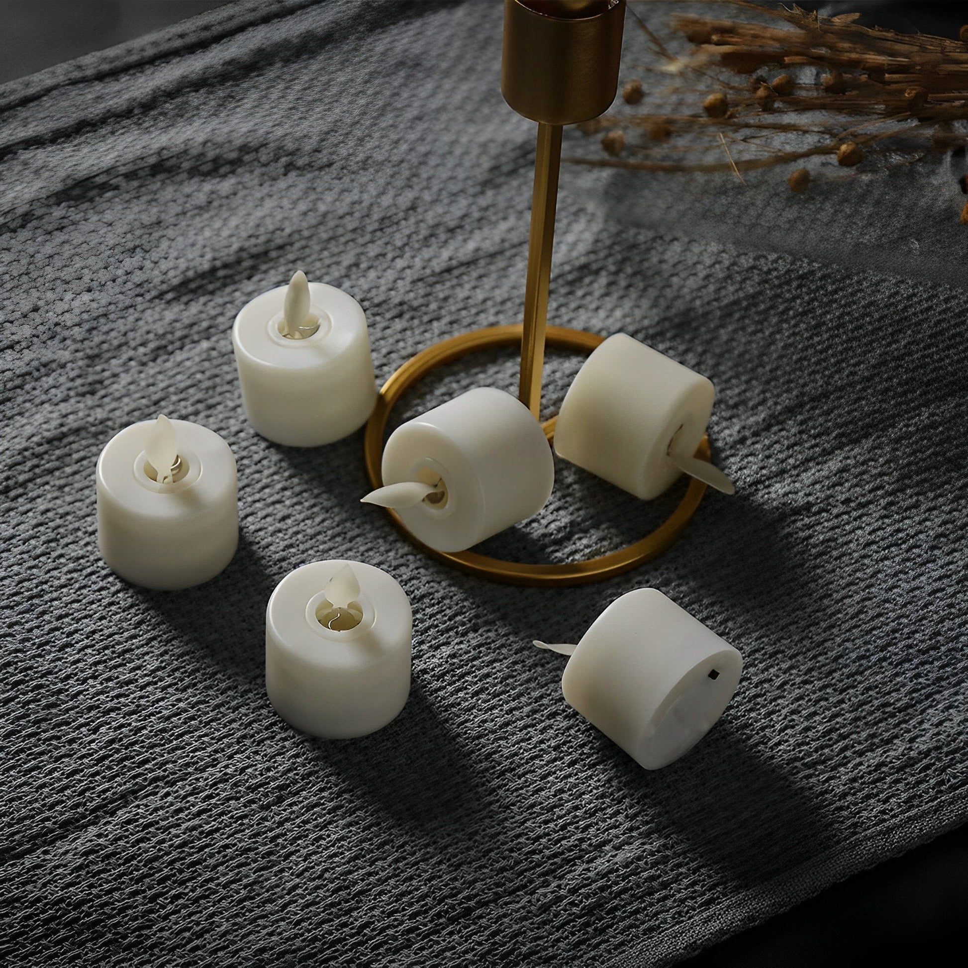 LumiGlow | Elegant Realistic Flameless LED Moving Wick Candle Set 2