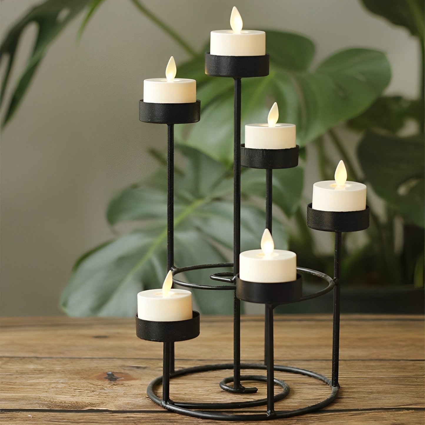 LumiGlow | Elegant Realistic Flameless LED Moving Wick Candle Set 3