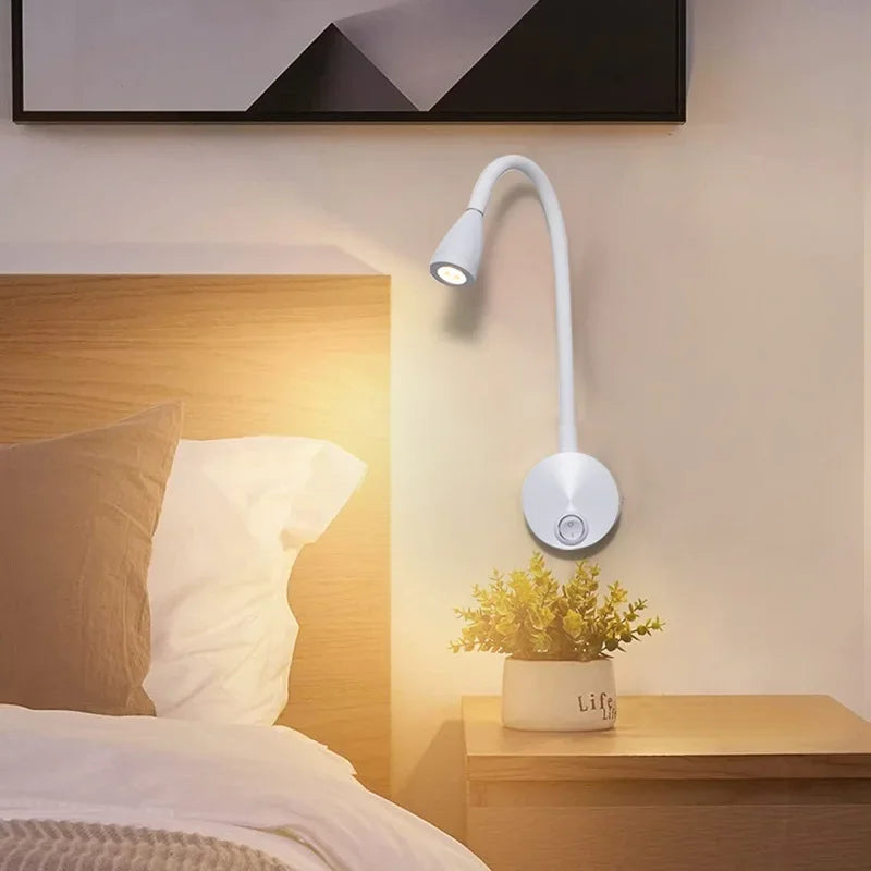 LuminaFlex | Modern Adjustable LED Wall Light for Reading and Work 8
