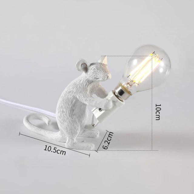 LuminaMouse | Elegant Chic Table Lamp for Living Room & Bedroom 6