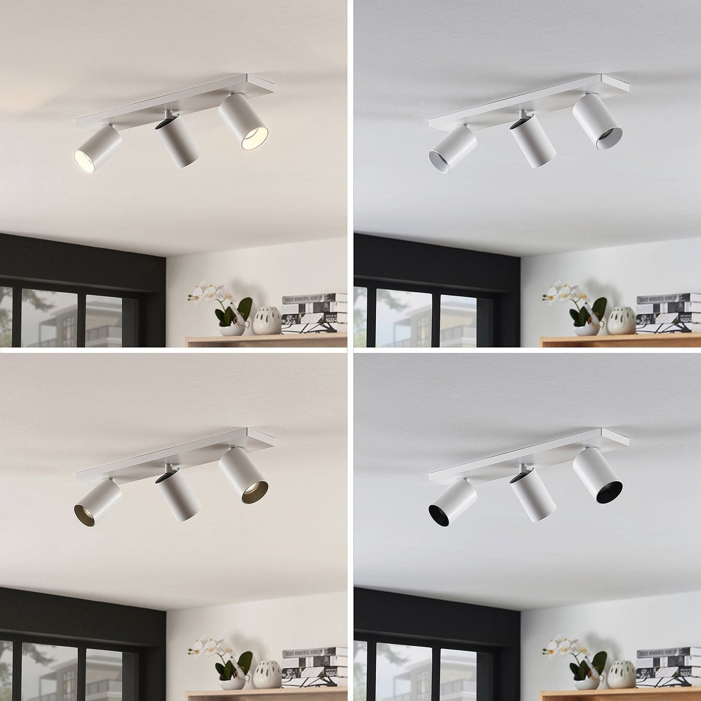 LuminaSpot | Modern Adjustable Aluminum Ceiling Spotlight Fixture 4