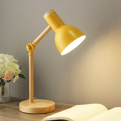 LuminaWood | Stylish Minimalist LED Adjustable Desk Lamp 0