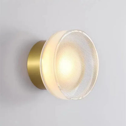 Luminara | Stylish Minimalist Black Round Wall Light Sconce Fixture 2