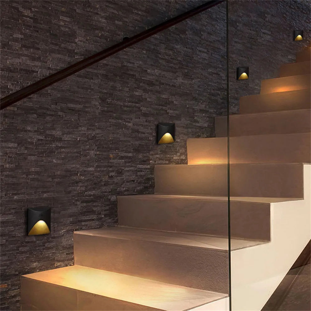 Luminara | Stylish Waterproof LED Outdoor Wall Step Light Fixture 5