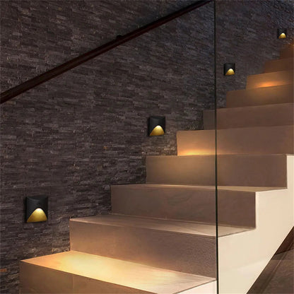 Luminara | Stylish Waterproof LED Outdoor Wall Step Light Fixture 5