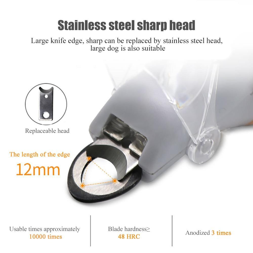 Luminex | Safe Precision LED Dog Nail Clippers with 5x Magnification 5