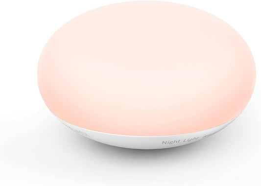 LunaGlow | Soft BPA-Free Silicone Touch Night Light for Gentle Baby Care 0