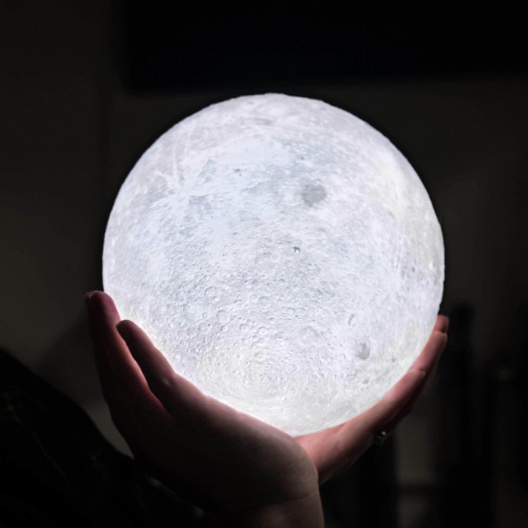 Lunara | Enchanting Touch-Controlled Lighted Moon Lamp for Home Décor 6
