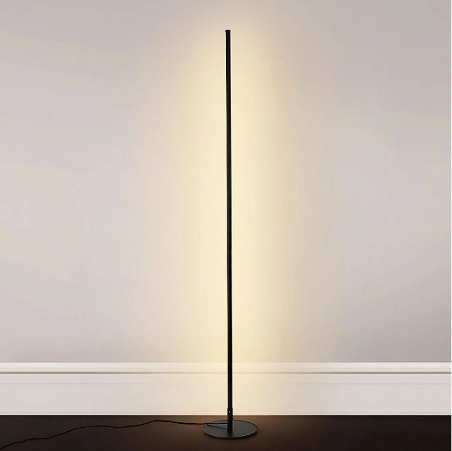 Lunaris | Modern Minimalist Black Floor Lamp for Living Room Decor 0
