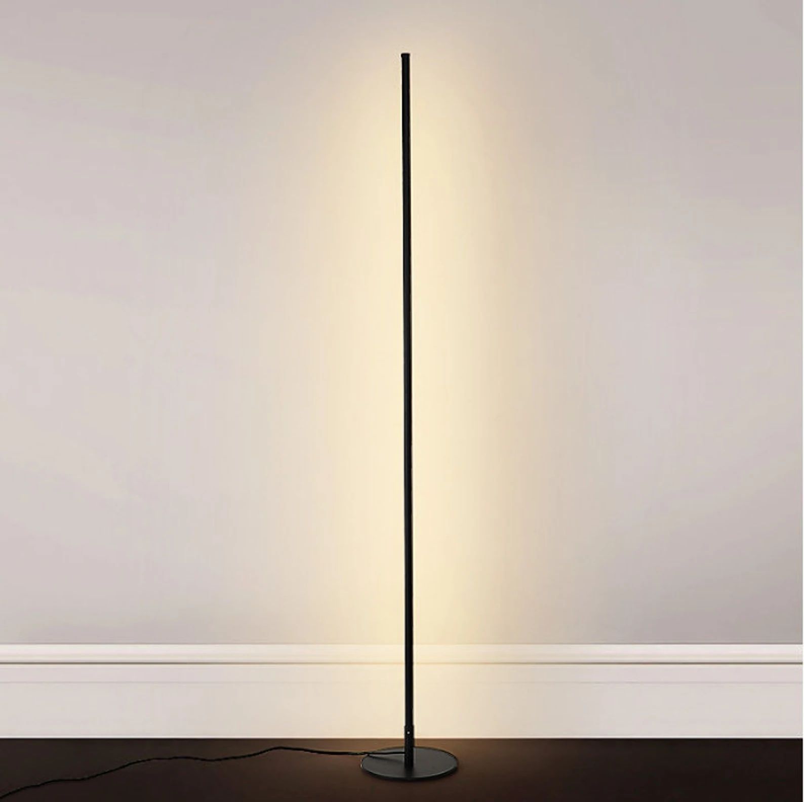Lunaris | Modern Minimalist Black Floor Lamp for Living Room Decor 0