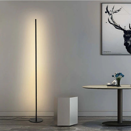 Lunaris | Modern Minimalist Black Floor Lamp for Living Room Decor 4