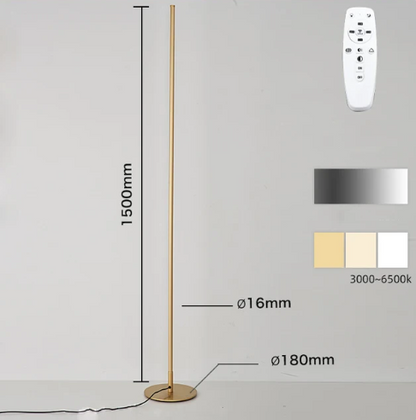 Lunaris | Modern Minimalist Black Floor Lamp for Living Room Decor 6