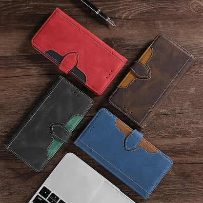LuxuraCase | Stylish Magnetic Leather Wallet Case for iPhone 1