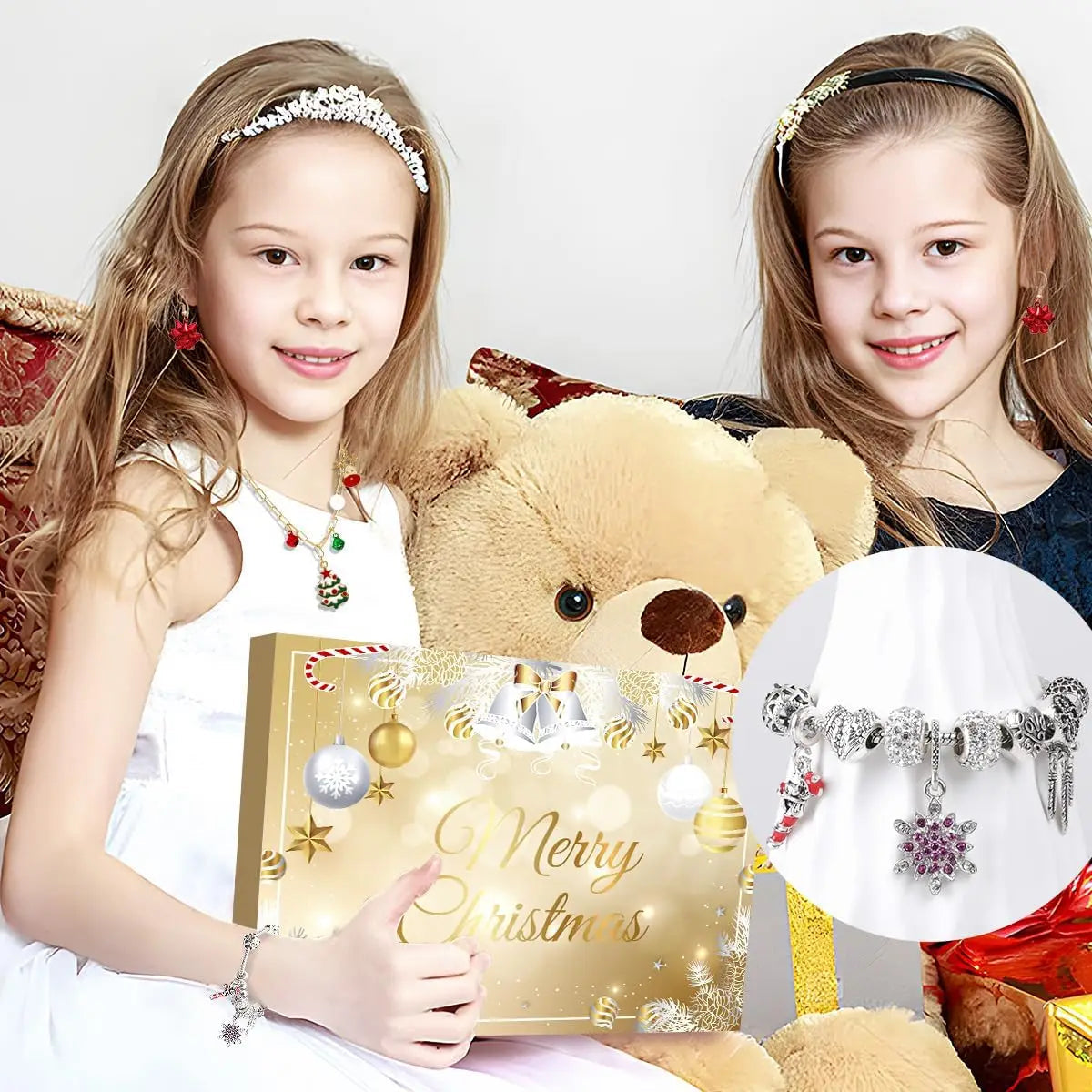 LuxuriaGift | Elegant Luxury Gold Advent Calendar with 24 Surprising Treats 3