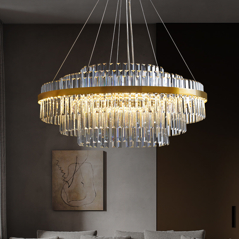 Luxurious crystal chandelier 1