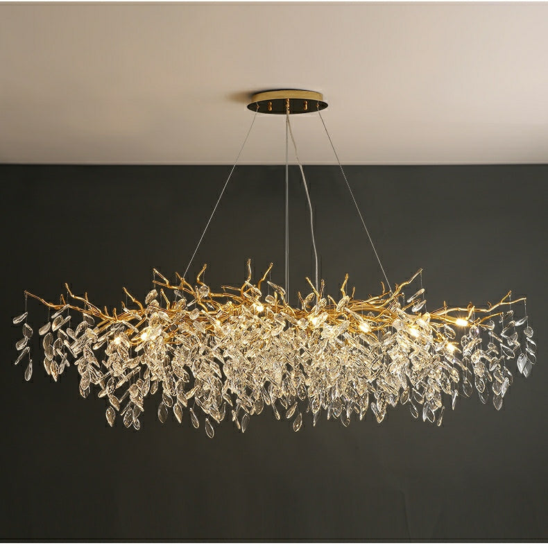 Luxvia | French Style Glass Chandelier with Modern Touch 0