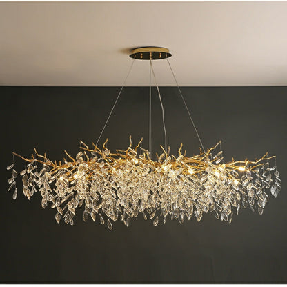 Luxvia | French Style Glass Chandelier with Modern Touch 0