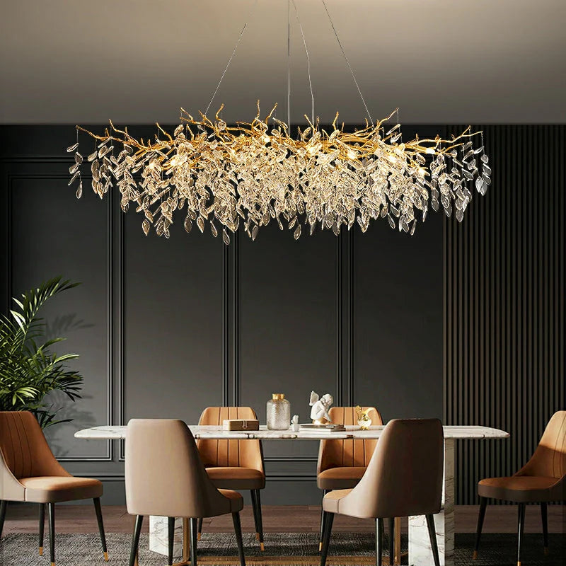Luxvia | French Style Glass Chandelier with Modern Touch 1