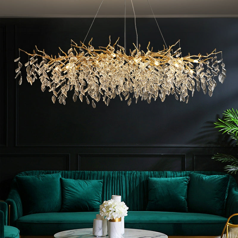 Luxvia | French Style Glass Chandelier with Modern Touch 2