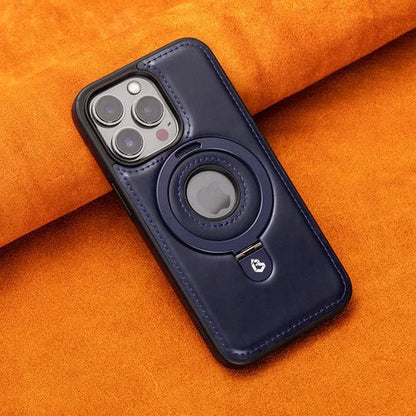 Magnetic iPhone case with invisible ring stand 4