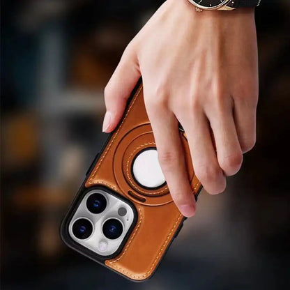 Magnetic iPhone case with invisible ring stand 8