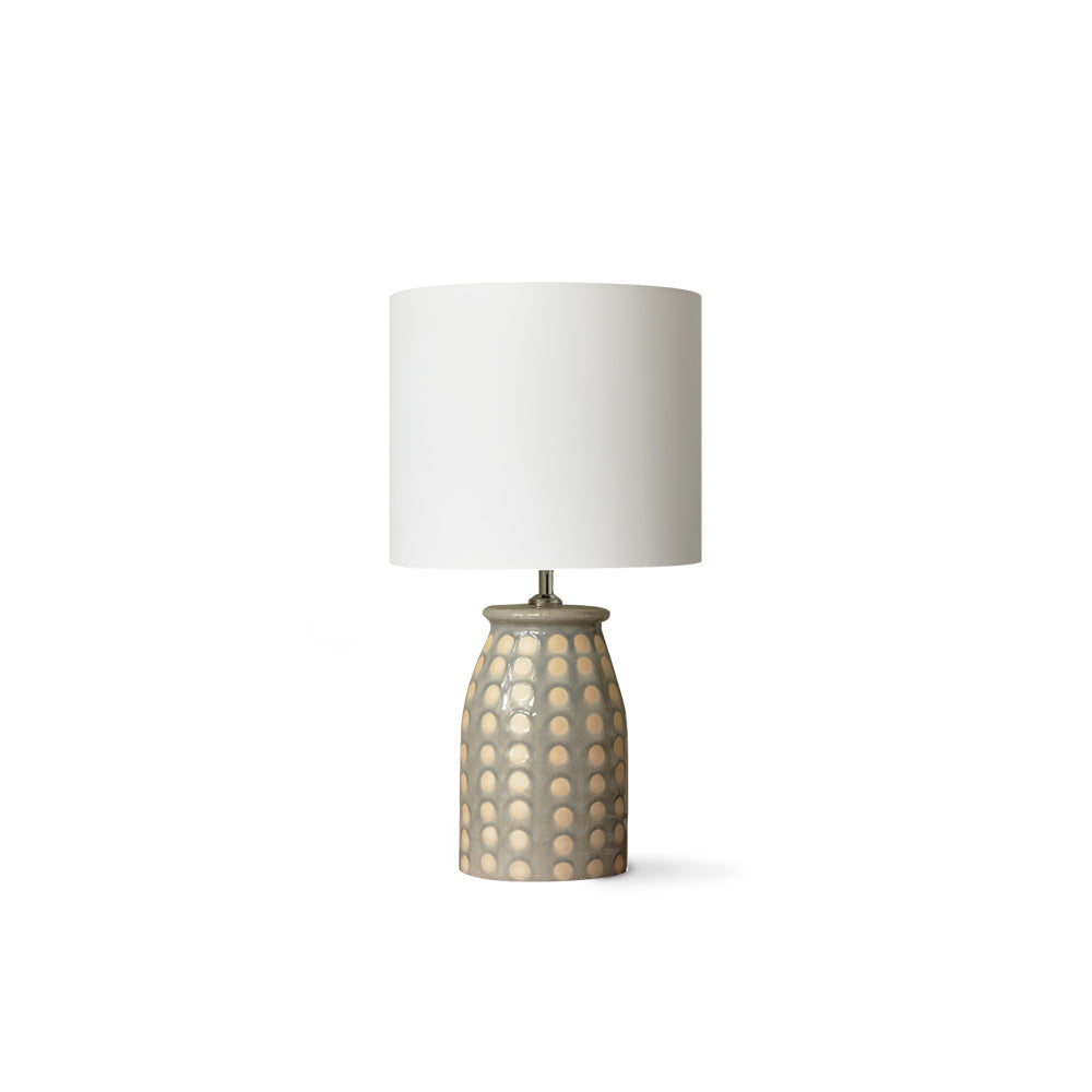 CeramLuxe – Lampada da Tavolo Classica con Tocco Artistico