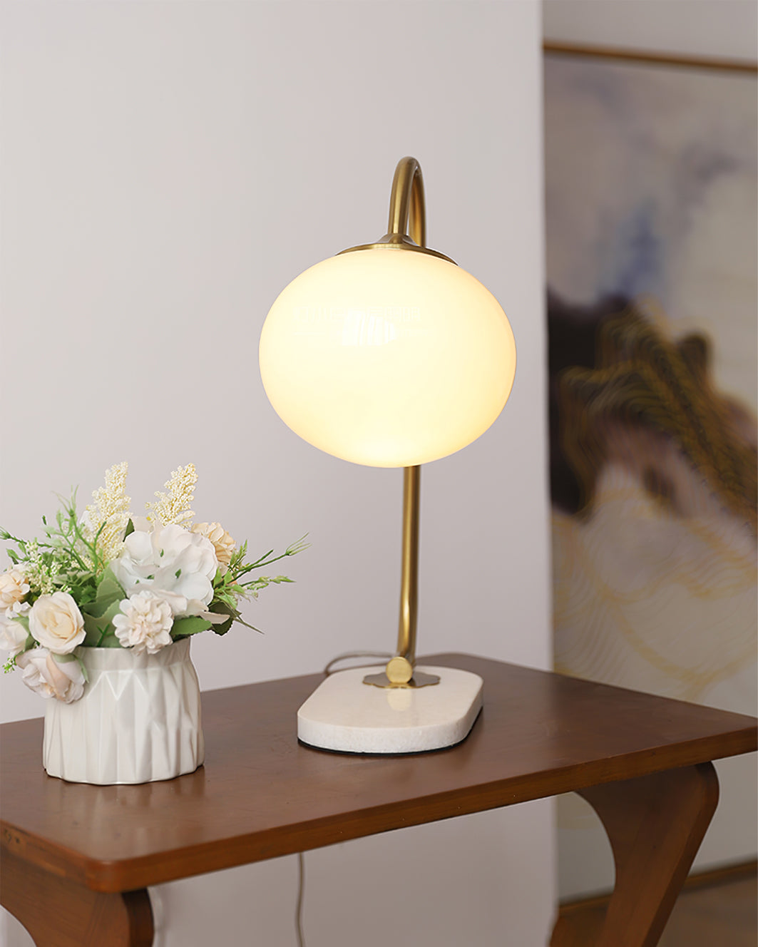FluffyGlow - Fun Table Lamp with Sweet Marshmallow Vibes