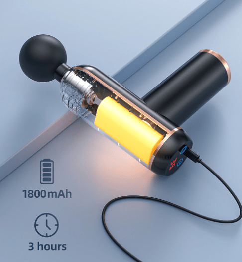 MassageGun Pro – Portable massage gun with 4 attachments for effective muscle recovery 2