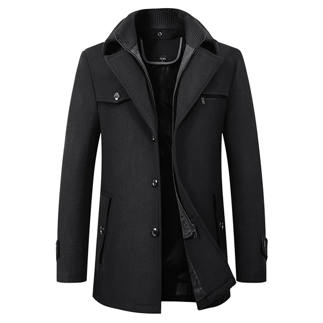 Mateo | Men's winter jacket with a refined design 0