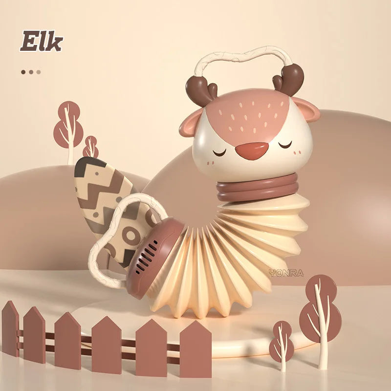 MelodyNest | Engaging Colorful Interactive Baby Accordion Rattle Toy 10