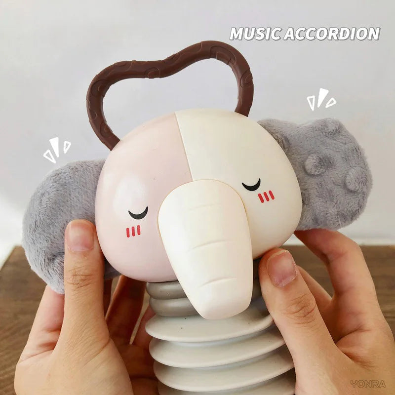 MelodyNest | Engaging Colorful Interactive Baby Accordion Rattle Toy 2
