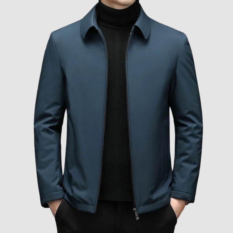 Men's Elegant Down Casual Jacket - Lightweight Stylish Warm Fall Winter Coat for Men 0