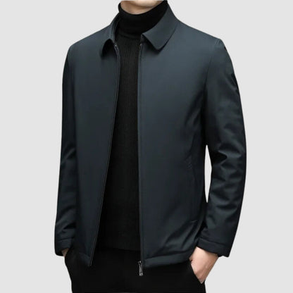 Men's Elegant Down Casual Jacket - Lightweight Stylish Warm Fall Winter Coat for Men 4