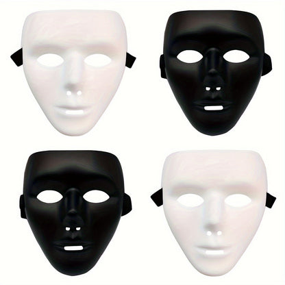Men’s Full Face Plastic Halloween Mask | Anonymous Cosplay 1
